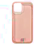 iPhone 12 / 12 Pro Joy Case Flexibelt Plast Skal - Genomskinlig / Pink