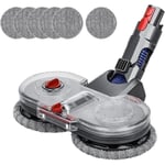 Elektrisk Mopptillbehör för Dyson V7 V8 V10 V11 V15 Dammsugare, Vått och Torrt Dyson Mopp och Moppborste