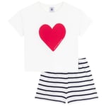 Petit Bateau Pyjamas I Bomull Marshmallow Smoking | Vit | 5 years