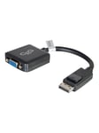 20cm DisplayPort to VGA Adapter Converter - DP Male to VGA Female - Black - VGA adapter - 20 cm