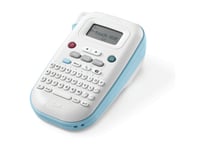 Brother P-Touch Pt-N10 - Etikettskrivare - Svartvit - Direkt Termisk - 12 Mm Bred - 180 Dpi - Upp Till 9 Mm/Sek - Kniv - Förhandsgranskning, Tvåradig Utskrift, Vertikal Utskrift - Vit, Blå