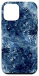 iPhone 12 mini Tie dye Pattern Blue Case