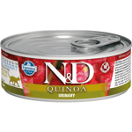 Farmina N&D Quinoa Urinary Våtfôr til katt 12 x 80 g
