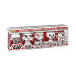 Funko POP! Star Wars: Holiday - Darth Vader, Stormtrooper, Boba-Fett, C-3PO, R2-D2 Snowmen - 5 Pack - Amazon Exclusive - Collectable Vinyl Figure - Gift Idea - Official Merchandise - Movies Fans