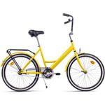 Baana Suokki 24" -polkupyörä, 1-vaihteinen, keltainen
