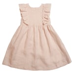 HUTTEliHUT ISABELL dress solid linen – rosa - 104
