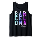 Uncover The Essence Of Barcelona Spain City Adventure Tank Top