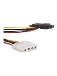 StarTech.com SATA to LP4 Power Cable Adapter with 2 A