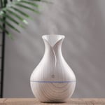 Wood Grain Humidifier Air Purifier Aroma Diffuser White