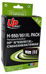 UP-H-950/951XL-PACK 4 HP CN045/46/47/48-N°950/951XL-REMA NEW CHIP V3 (BK+C+M+Y)