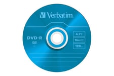 Verbatim Colours - DVD-R x 5 - 4.7 GB - lagringsmedie