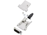 Amphenol L17dtsl09-Rg-Ljs-T+L717hde15p D-Sub-Stiftfördelare 180° Antal Poler: 15 Lödhuvud 1 St