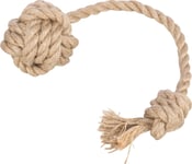 Trixie Hampa/Bomulls Rep Med Boll Ø 5x33cm Natur