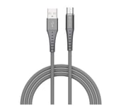 Braid Series Cable (2.1A Android) 1M Silvery