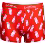 Boxershorts Juleskum Skumtomte Kalsonger stl L Röd