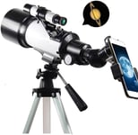IW.HLMF Astronomical Telescope l Adult Telescope Refractor Mirror View of The Scenery Hiking Maximum 336 Times Magnification,Addadapter