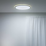 WiZ SuperSlim -LED-kattovalaisin CCT Ø55 cm musta
