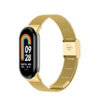 Tyylikäs Xiaomi Mi Band 8 kellonranneke - Kultainen