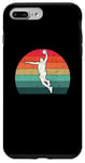 Coque pour iPhone 7 Plus/8 Plus Vintage Basketball Dunk Retro Sunset Colorful Dunking Bball