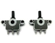 LEGO 2x Pneumatic Switch with Pin Holes & Axle Hole bb0874 Light Blu Grey NEW
