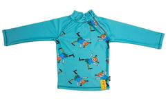 Swimpy UV-tröja Pippi 98-104 cl, Turkos