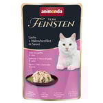 animonda vom Feinsten Adult i sås 18 x 50 g - Lax & kycklingfilé i sås