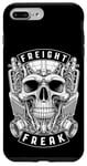iPhone 7 Plus/8 Plus Funny Trucker Skull Freight Freak Big Rig Diesel Engine Case