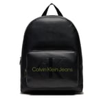 Ryggsäck Calvin Klein Jeans Sculpted Campus Bp40 Mono K60K611867 Black/Dark Juniper 0GX