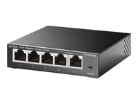 Tp-Link Tl-Sg105s - Switch - 5 X 10/100/1000 - Skrivbordsmodell