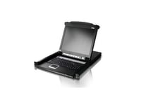 Aten Cl5708m 43 Cm Lcd Kvm-Switch, Usb-Ps/2, Vga, 8 Portar, Uk-Layout