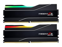 G.Skill Trident Z5 Neo RGB - DDR5 - sats - 32 GB: 2 x 16 GB - DIMM 288-pin - 6000 MHz / PC5-48000 - CL36 - 1.35 V - ej buffrad - icke ECC - mattsvart