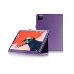 Housse Apple iPad Pro 12.9 Pouces 2022 / iPad Pro 12,9 2021 / iPad Pro 12,9 2020 6e/5e/4eme generation violette - Etui pochette coque protection - Neuf