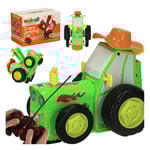 Traktor RC traktor hoppa dans ljud grönt