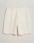 Filippa K Cotton/Linen Shorts Bone White