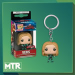 Captain Marvel - Vers Special Edition Pocket Pop! Keychain Bobble-Head