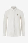 Lyle & Scott - Skjorta Linen Oxford Shirt - Natur