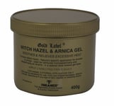 GOLD LABEL WITCH HAZEL & ARNICA GEL 400G SOOTHES AND RELIEVES EXCESSIVE HEAT