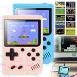 500 i 1 Retro Gameboy-maskin Mini Handheld Videospelkonsol Inbyggd Klassisk Spelare Barn Vuxna Roliga Leksaker Gåvor