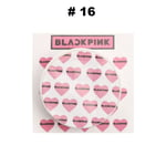 1pc 5m Bt21 Tape Kpop Bts Sticky Paper 16 Black Pink