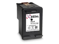 Refilled  303 XL Black Ink fits HP Envy Photo 7830 Printers Non-Oem