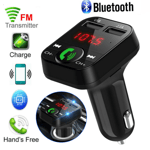 Wireless Bluetooth Car FM Transmitter 2 USB Charger MP3 Player Handsfree Kit UK