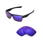 Walleva Polarized Purple Replacement Lenses for Oakley TwoFace Sunglasses