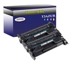 Lot de 2 Toners compatibles pour imprimante HP LaserJet Pro M402dne, M402dw Noir - 9 200p - T3AZUR