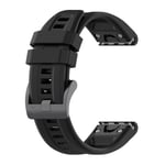 Garmin Tactix 7 Klockarmband i silikon, 26mm - Svart