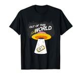 Cute Graphic For UFO Day Out Of This Fake World Social Media T-Shirt