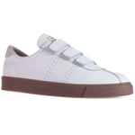 Superga Womens/Ladies 2870 Sport Club S Contrast Detail Leather Trainers SP137