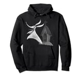 Disney The Nightmare Before Christmas Zero Big Face Pullover Hoodie