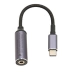 PD DC 4,0 mm x 1,7 mm Honkontakt till USB Typ C Hankontakt Laddningskabel 100W DC4017 till Typ C Kabel för Telefoner Surfplattor Bärbara datorer