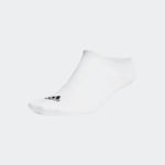 adidas Thin and Light No-Show Socks 3 Pairs Unisex