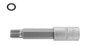 Force Bit Sockel 12quot Multitooth M5 100mmL